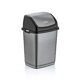 Szemetes billenős 5L, Fantasy (36db/karton) Szürke