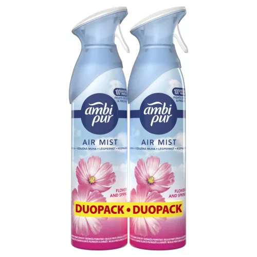 Ambi Pur légfrissítő DUO PACK 2x185ml (4csg/karton) flowers/spring