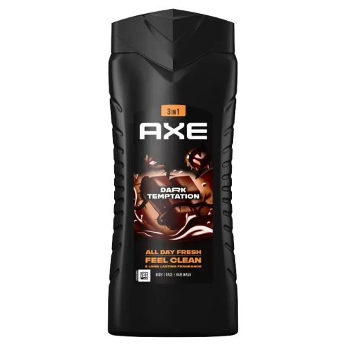 Axe tusfürdő 400ml (6db/karton) dark temptation