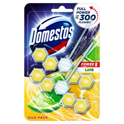 Domestos power wc tisztító golyós (2DB-OS, 7csg/karton) 55g lime