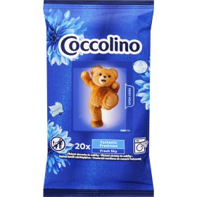   Coccolino nedves illatkendő szárítógépbe 20db/csg (6csg/karton) Fresh Sky