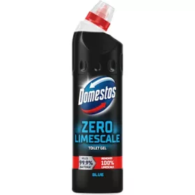   Domestos Zero Limescale FEKETE toalett tisztító 750ml (12db/karton) blue