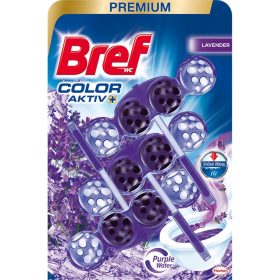   Bref wc tisztító golyós Mega Pack (3DB-OS, 9csg/karton) color aktiv 3X50g lavender
