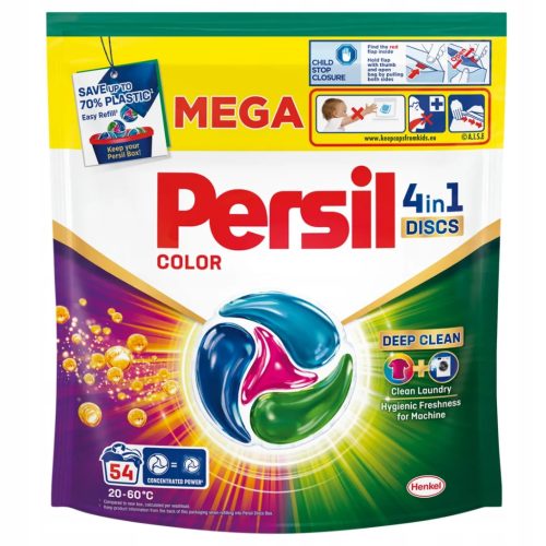 Persil Discs 4in1 Color Deep Clean mosókapszula 54db/csg Color