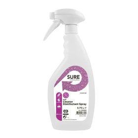   Sure Cleaner Disinfectant spray növényi alapú fertőtlenítő hatású tisztító 750ml (6db/karton)