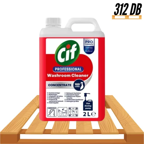 Raklapos - Cif Professional fürdőszobai tisztítószer KONCENTRÁTUM 2L (2db/karton)