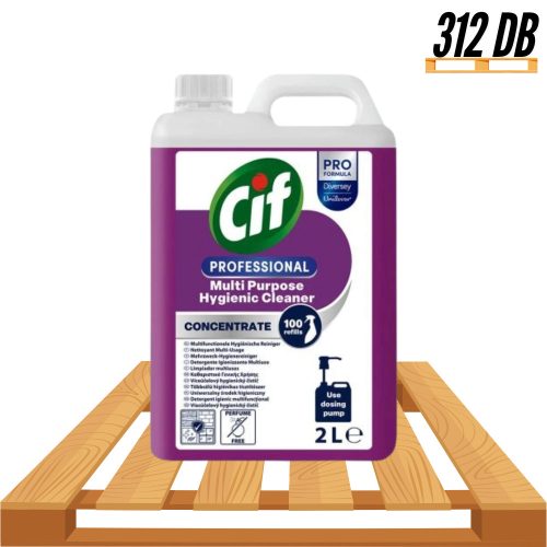 Raklapos - Cif Professional univerzális higiéniai tisztítószer KONCENTRÁTUM 2L (2db/karton)