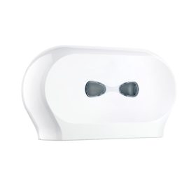   Mar plast Linea PLUS T2 dupla toalettpapír adagoló, fehér 19cm-es toalettpapírhoz
