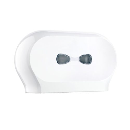 Mar plast Linea PLUS T2 dupla toalettpapír adagoló, fehér 19cm-es toalettpapírhoz