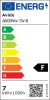 Avide LED 7W G9 NW 4000K fekvő