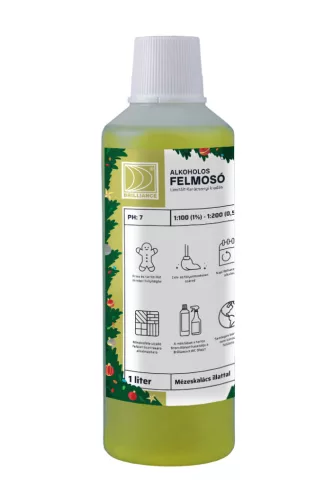 Brilliance alkoholos felmosó 1L (6db/karton) mézeskalács illattal