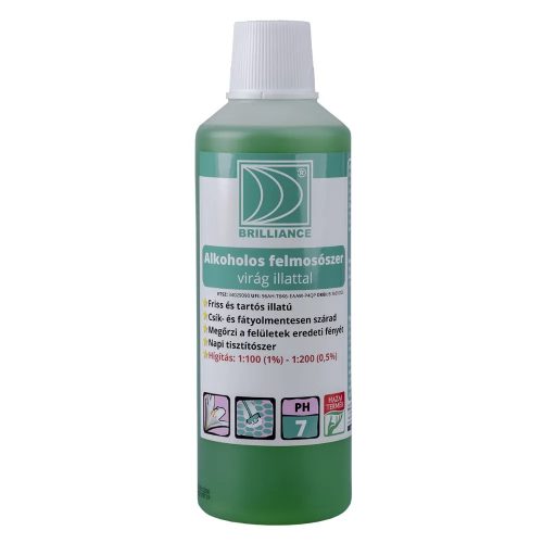 Brilliance alkoholos felmosó virág illattal 1L (6db/karton)