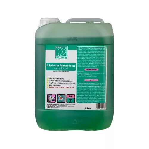 Brilliance® alkoholos felmosószer virág illattal 5L