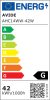 Avide Halogén Candle 42W E14 2000h