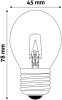 Avide Halogén Classic Mini 18W E27 2000h