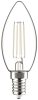 Avide LED White Filament Candle 6.5W E14 WW 2700K