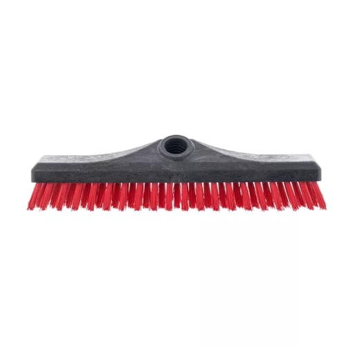 Bonus Bodtrix padlósuroló kefe fej 30cm (24db/karton) - Piros