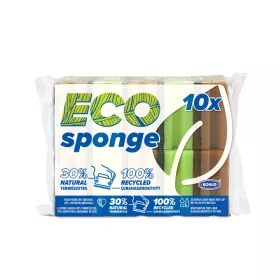   Bonus mosogatószivacs, formázott, Eco Sponge 10db/csg (10csg/gyűjtő, 100csg/karton)