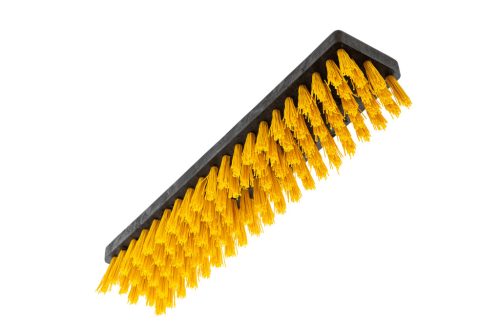 Bonus Bodtrix padlósuroló kefe fej 30cm (24db/karton) - Sárga