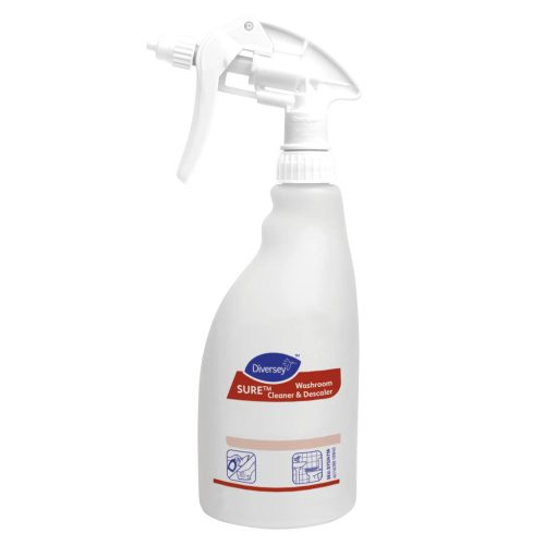 SURE Washroom Cleaner & Descaler üres szórófejes flakon, 500ml