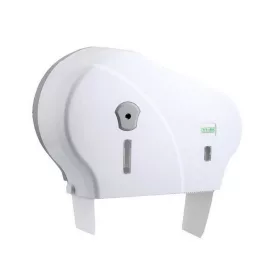   Vialli Mini NON-STOP T2 toalettpapír adagoló ABS fehér, 19cm-es toalettpapírhoz (10db/karton)
