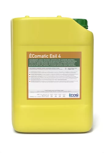 ÈCOSÌ È Comatic Esil 4 - Antisztatikus hatású illatosított folyékony öblítő ipari mosógépekhez 10L