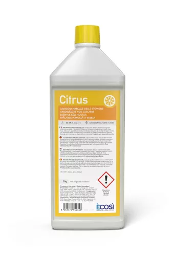 ÈCOSÌ Citrus - Semleges kézi mosogatószer 1L 12db/karton