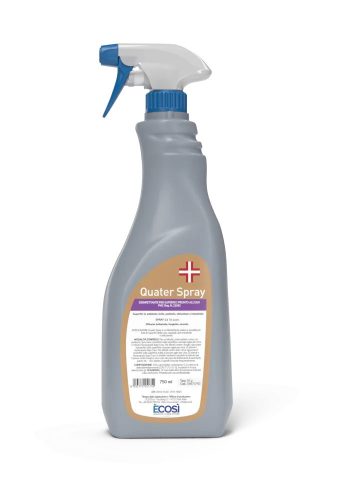 ÈCOSÌ Quater Spray használatra kész fertőtlenítőszer és tisztítószer 750ml (12db/karton)