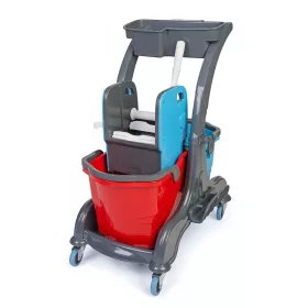   Herkules Takarító kocsi műanyag, 2x25l-es a vödör 1db/karton