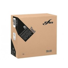 Infibra Szalvéta 38x38cm Kapucsinó 2 réteg 40 lap/csomag