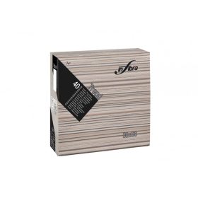   Infibra szalvéta 38x38cm Trend Traccia kakaó színű 40 lapos