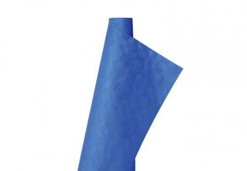 Infibra asztalterítő damask 1 rétegű 1,2x7m kék