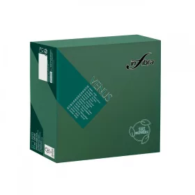   Infibra Venus airlaid szalvéta 40x40cm sötétzöld 50 lap/csomag