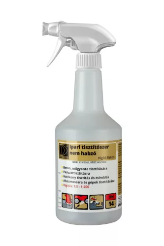 Brilliance® Ipari tisztítószer nem habzó hígító flakon szórófejjel 750ml (üres)