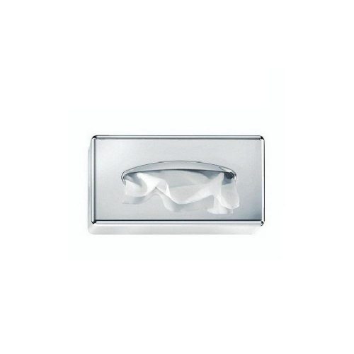 Packing kozmetikai kendő tartó krómozott, ABS műanyag