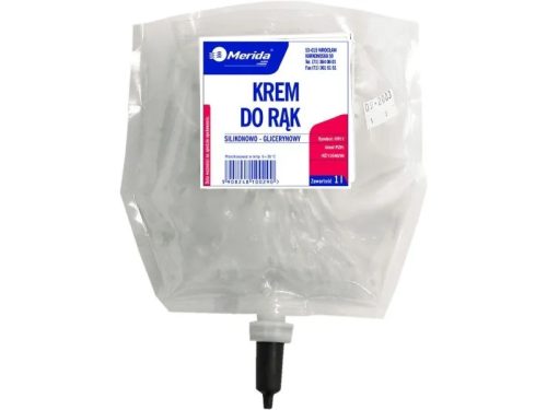 Merida védő-hidratáló kézkrém patron MODULAR-ba 880ml (10db/karton)