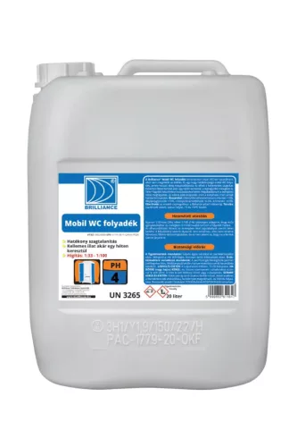 Brilliance® Mobil WC folyadék 20L