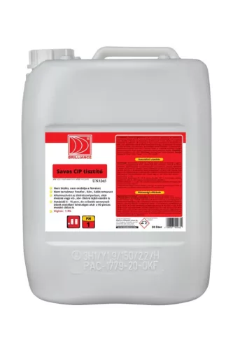 Brilliance® Savas CIP tisztító 20L