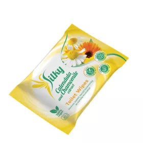   Nedves tisztító és toalettkendő (toalettpapír)  Silky 40 darabos wc-be doható, lehúzható