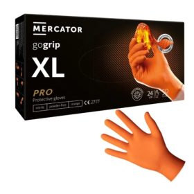 MERCATOR GoGrip Orange Gumikesztyű XL-es 50 db/csomag