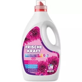   Frische Kraft mosógél 6in1 ruhákhoz 4,05L/135 mosás  (2db/karton) COLOR/SZÍNES