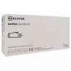 MERCATOR gumikesztyű Santex powdered latex púderes vizsgálókesztyű "XL" (100db/doboz, 10doboz/karton)