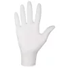MERCATOR gumikesztyű Nitrylex white nitril púdermentes fehér vizsgálókesztyű "XS" (100db/doboz, 10doboz/karton)