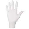 MERCATOR gumikesztyű Nitrylex white nitril púdermentes fehér vizsgálókesztyű "L" (100db/doboz, 10doboz/karton)