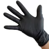 MERCATOR gumikesztyű gogrip (black)nitril védőkesztyű fekete púdermentes, gyémánt textúrált "L" (50db/doboz, 10doboz/karton) 
