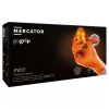 MERCATOR gumikesztyű gogrip (orange)nitril védőkesztyű narancs púdermentes, gyémánt textúrált "L" (50db/doboz, 10doboz/karton)