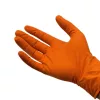 MERCATOR gumikesztyű gogrip (orange)nitril védőkesztyű narancs púdermentes, gyémánt textúrált "L" (50db/doboz, 10doboz/karton)