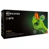 MERCATOR gumikesztyű gogrip (green)nitril védőkesztyű zöld púdermentes, gyémánt textúrált "XL" (50db/doboz, 10doboz/karton)