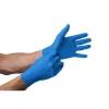 MERCATOR gumikesztyű gogrip (blue)nitril védőkesztyű kék púdermentes, gyémánt textúrált "L" (50db/doboz, 10doboz/karton)