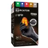 MERCATOR gumikesztyű GOGRIP BLACK ONE BY ONE a'100 "XXL" (100db/doboz, 10doboz/karton)